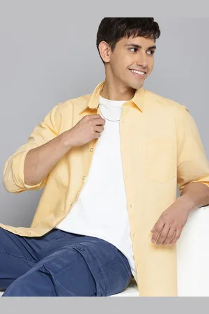 Indian Terrain Pure Cotton Classic Fit Casual Shirt