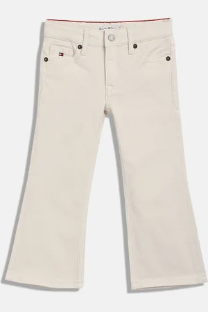 Tommy Hilfiger Girls Cotton Straight Fit Jeans