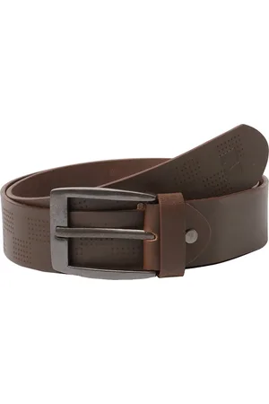 SPYKAR Men Brown Leather Belt