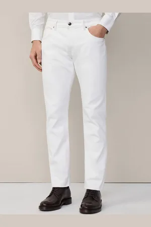 Hackett Men Slim Fit Mildly Distressed Jeans