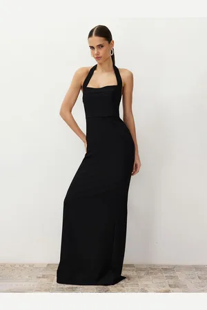 Trendyol Women Halter Neck Maxi Dress