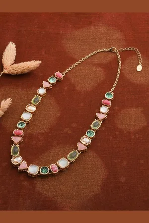 Accessorize Stone Studded Necklace