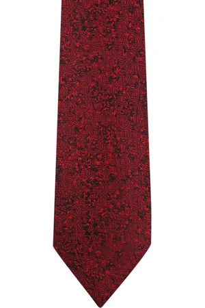 Louis Philippe Men Woven Design Broad Tie