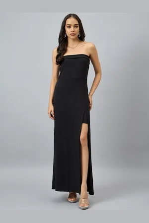 Color Capital Women Off-Shoulder Sleeveless Maxi Dress