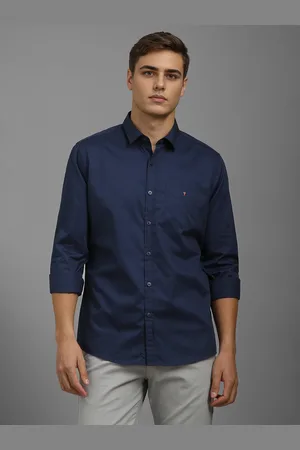 Louis Philippe Men Slim Fit Opaque Casual Shirt