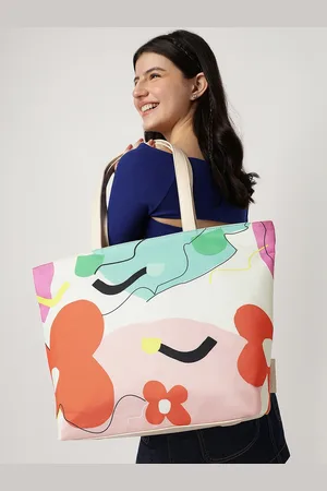 Fastrack Women Floral Printed Large Tote Bag
