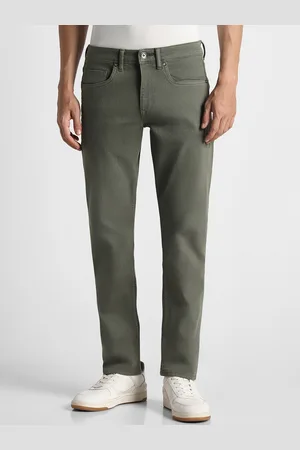 Louis Philippe Men Slim Fit Clean Look Pure Cotton Jeans