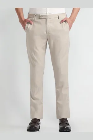 Arrow Men Slim Fit Formal Trousers