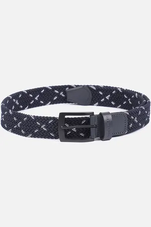 Van Heusen Men Textured Leather Belt