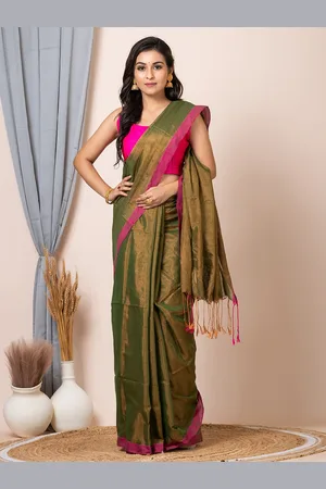 Laa Calcutta Silk Cotton Saree