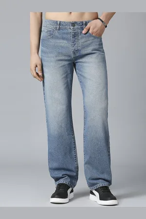 Roadster The Lifestyle Co. Men Pure Cotton Relaxed Fit Mid Rise Jeans