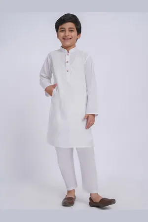 Vastramay Boys Regular Pure Cotton Kurta with Pyjamas