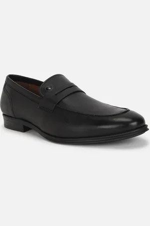 Louis Philippe Men Leather Slip On Formal Loafers