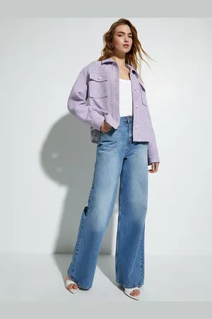 Koton Women Longline Jacket with Patchwork