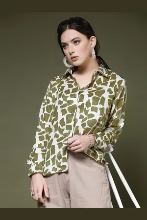Moda Rapido Women Opaque Printed Casual Shirt