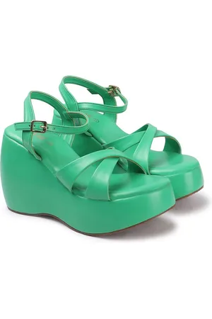 LAVIE Embellished Party Platform Sandals