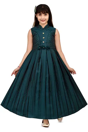 BAESD Girls Fit & Flare Maxi Dress