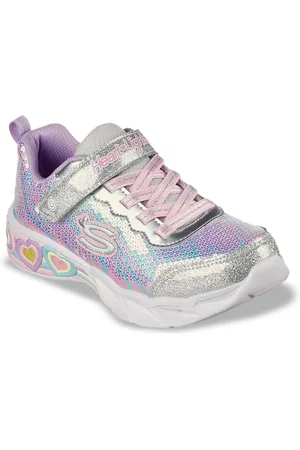 Skechers Girls SWEETHEART LIGHTS -LETS SHINE Casual Sneakers