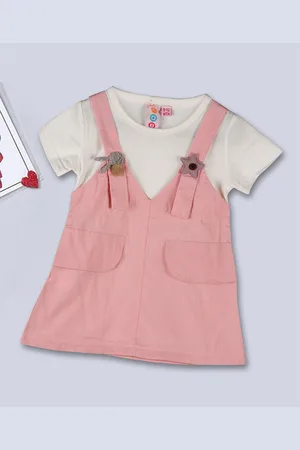 Kids On Board Infant Girls Pinafore Dress