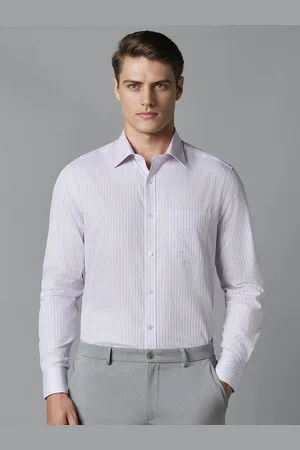 Louis Philippe Men Vertical Stripes Formal Shirt