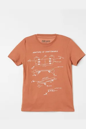 Lifestyle Boys Typography Printed T-shirt