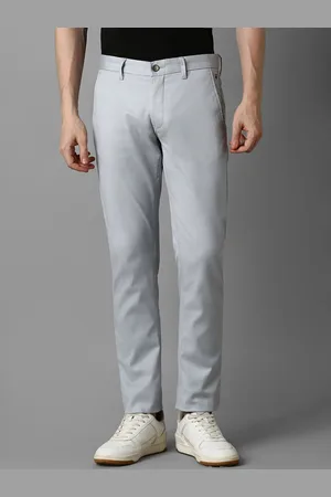Louis Philippe Men Slim Fit Trousers