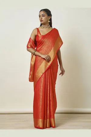 Soch Woven Design Zari Saree