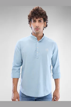 SPYKAR Men Solid Slim Fit Opaque Casual Shirt
