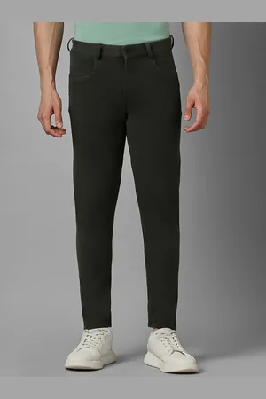 Louis Philippe Men Slim Fit Mid-Rise Clean Look Stretchable Jeans