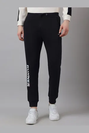 Richlook Men Printed Cotton Mid Rise Joggers