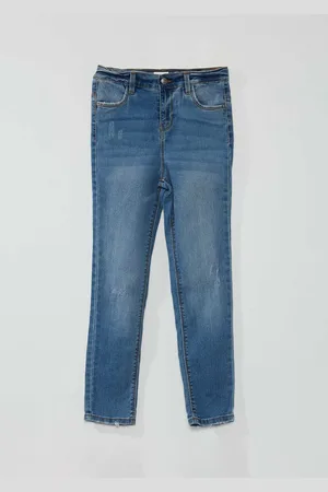 KIABI Girls Faded Denim Trouser