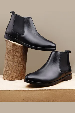 WOAKERS Men Leather Chelsea Boots