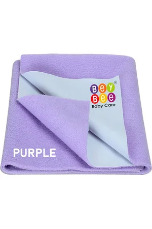 BeyBee Kids Purple Solid Extra Large Mattress Protector