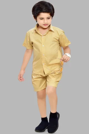 BAESD Unisex Kids Shirt with Shorts