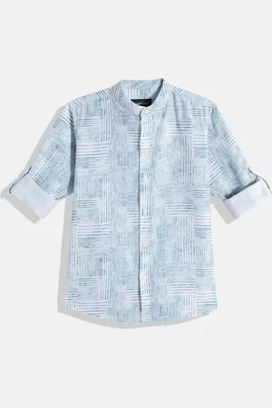 CHARCHIT Boys Comfort Printed Pure Cotton Casual Shirt