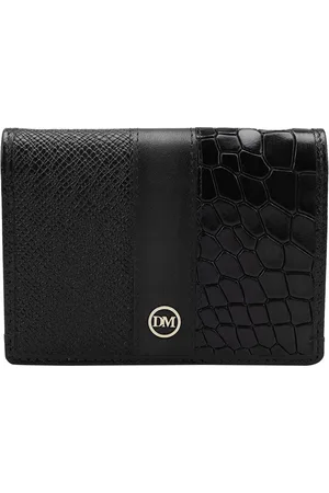 Da Milano Unisex Leather Two Fold Wallet