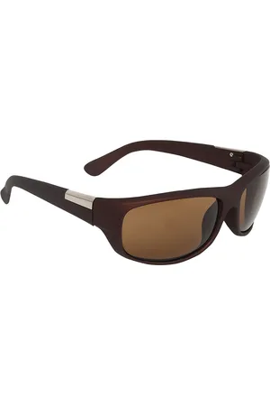 GARTH Unisex Brown Lens & Brown Sports Sunglasses with UV Protected Lens