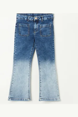 Lifestyle Girls Bootcut Heavy Fade Jeans