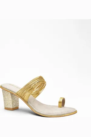 Signature Embellished Party Block Heels