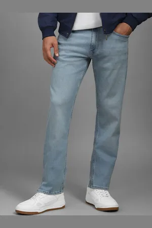 Louis Philippe Men Slim Fit Heavy Fade Jeans