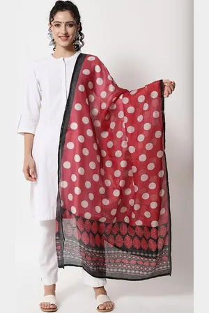 Nehamta Polka Dots Printed Dupatta