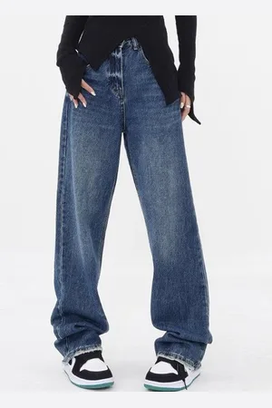 DressBerry Women Straight Fit High-Rise Light Fade Jeans