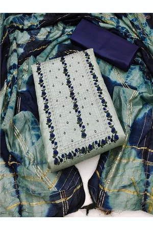 Lilots Ethnic Motifs Embroidered Unstitched Dress Material