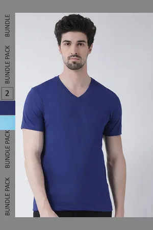 Friskers Pack of 2 V-Neck Slim Fit T-shirt