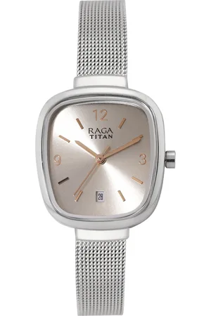 Titan Women Raga Viva Bracelet Style Analogue Watch NM2610SM01