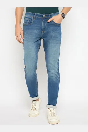Duke Men Slim Fit Light Fade Stretchable Jeans
