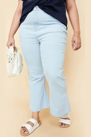 Max Collection Plus Size Women Clean Look Bootcut Stretchable Jeans