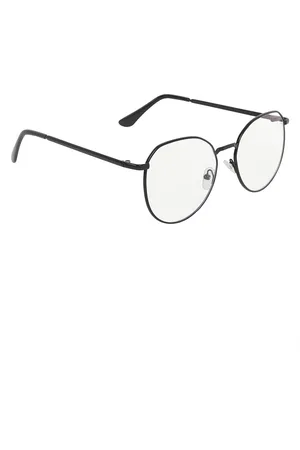 GARTH Unisex Black Lens & Black Other Sunglasses with UV Protected Lens