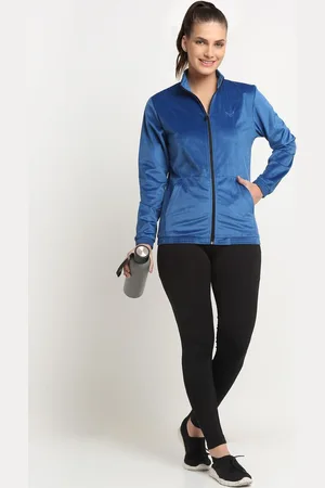 Invincible Women Velour Full Zip Jacket