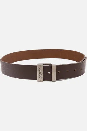 SPYKAR Men Brown Leather Belt